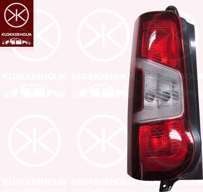 Klokkerholm 05700711 - Задний фонарь autosila-amz.com