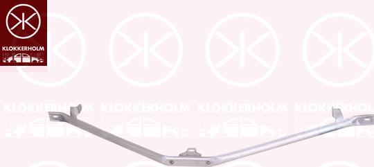 Klokkerholm 0066260 - Супорт радиатора, передняя планка autosila-amz.com