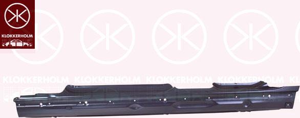 Klokkerholm 0061011 - Подножка, накладка порога autosila-amz.com