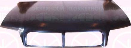 Klokkerholm 0019281 - Капот двигателя autosila-amz.com