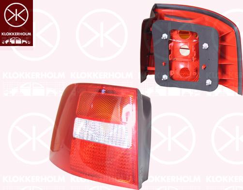 Klokkerholm 00140723 - Задний фонарь autosila-amz.com