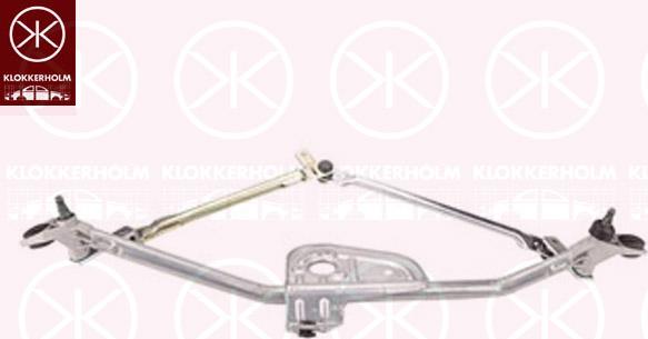 Klokkerholm 00143280 - Система тяг и рычагов привода стеклоочистителя autosila-amz.com