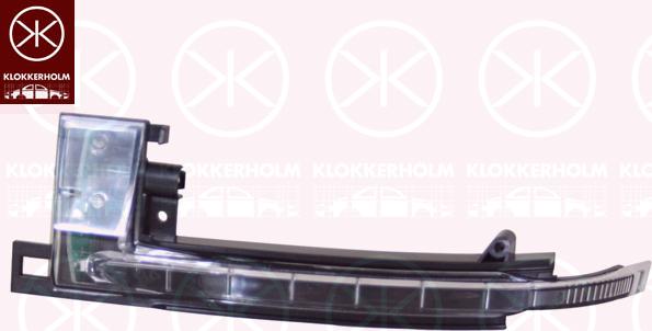 Klokkerholm 00261056 - Фонарь указателя поворота autosila-amz.com