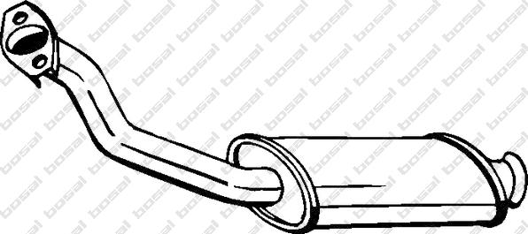 Klokkerholm 190-171 - Предглушитель выхлопных газов autosila-amz.com