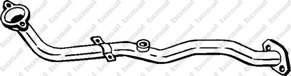 Klokkerholm 803-019 - Труба выхлопного газа autosila-amz.com