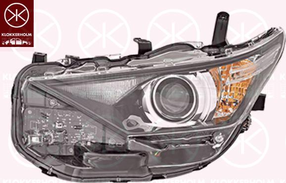 Klokkerholm 81770144 - Основная фара autosila-amz.com