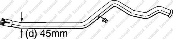 Klokkerholm 889-503 - Ремонтная трубка, катализатор autosila-amz.com