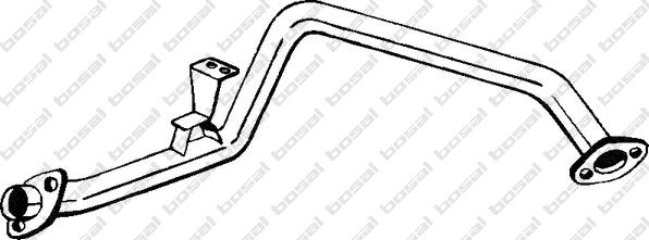 Klokkerholm 885-039 - Труба выхлопного газа autosila-amz.com