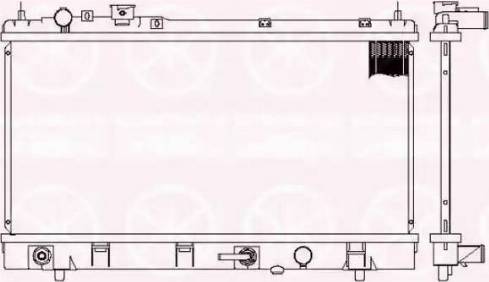 Klokkerholm 3407302173 - Радиатор, охлаждение двигателя autosila-amz.com