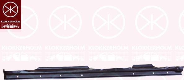 Klokkerholm 2955012 - Подножка, накладка порога autosila-amz.com