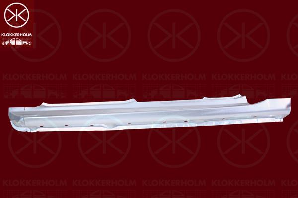 Klokkerholm 2565011 - Подножка, накладка порога autosila-amz.com