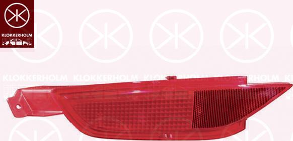 Klokkerholm 25650785 - Задний противотуманный фонарь autosila-amz.com