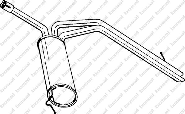 Klokkerholm 281-795 - Глушитель выхлопных газов, конечный autosila-amz.com