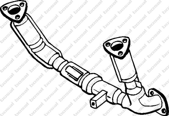 Klokkerholm 750-037 - Труба выхлопного газа autosila-amz.com