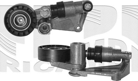 KM International FI6250 - Натяжитель, поликлиновый ремень autosila-amz.com