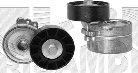 KM International FI7980 - Натяжитель, поликлиновый ремень autosila-amz.com