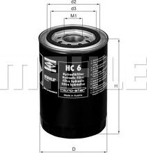 KNECHT HC 6 - Фильтр, система рабочей гидравлики autosila-amz.com