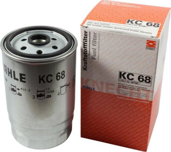 KNECHT KC 68 - Топливный фильтр autosila-amz.com