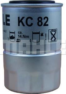 KNECHT KC 82D - Топливный фильтр autosila-amz.com
