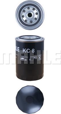 KNECHT KC 8 - фильтр топливный !\DAF 95 08.96> , XF 03.97>, Iveco, MB autosila-amz.com