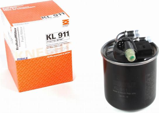 KNECHT KL 911 - Топливный фильтр autosila-amz.com