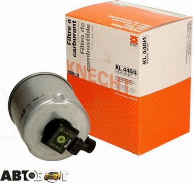 KNECHT KL 440/4 - Топливный фильтр autosila-amz.com