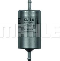 KNECHT KL 14 - Фильтр топливный MAHLE (WK613, ST308) KL14 autosila-amz.com