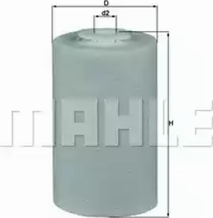 KNECHT KX 68D - фильтрующий элемент топлива! войлочный,пласт. H115 D68\ Omn MB 206D-809D OM314/OM364 autosila-amz.com