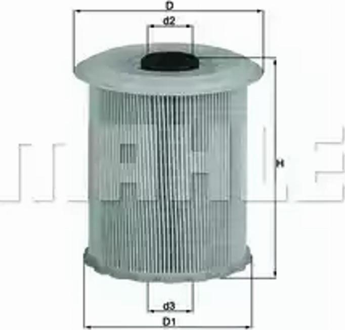KNECHT KX 75D - Топливный фильтр autosila-amz.com