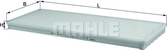 KNECHT LA 55/1 - Фильтр воздуха в салоне autosila-amz.com