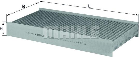 KNECHT LAK 410 - Фильтр воздуха в салоне autosila-amz.com