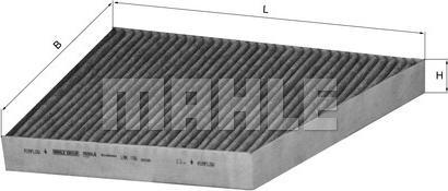 KNECHT LAK 156 - Фильтр воздуха в салоне autosila-amz.com