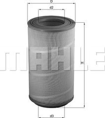 KNECHT LX 1025 - Воздушный фильтр, двигатель autosila-amz.com