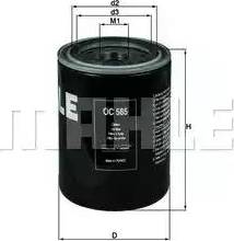 KNECHT OC 585 - Масляный фильтр autosila-amz.com
