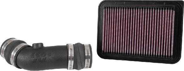 K&N Filters 57-9041 - Система спортивного воздушного фильтра autosila-amz.com