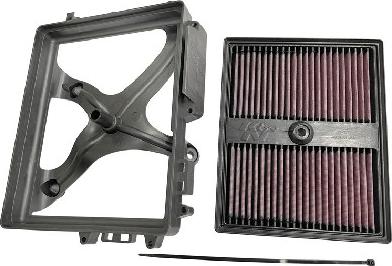 K&N Filters 57-0697 - Система спортивного воздушного фильтра autosila-amz.com