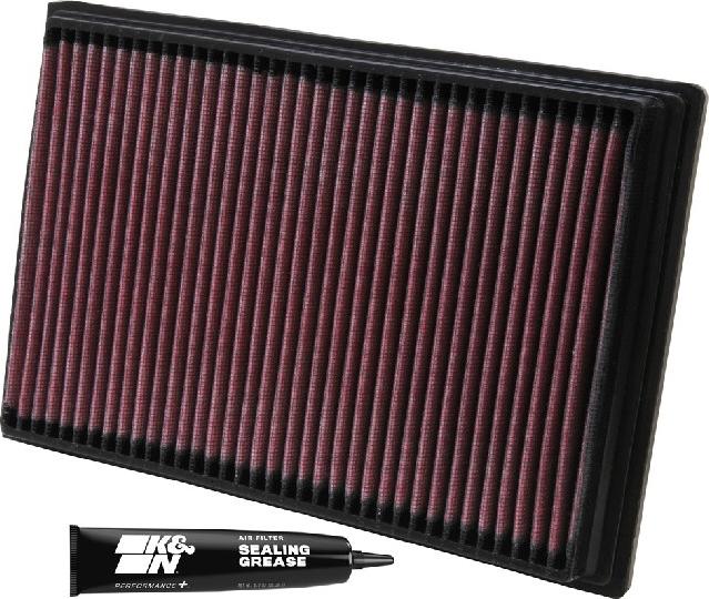 K&N Filters 33-2649 - Воздушный фильтр, двигатель autosila-amz.com