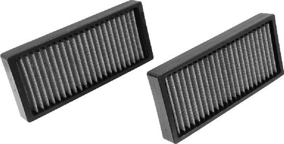 K&N Filters VF1002 - Фильтр воздуха в салоне autosila-amz.com