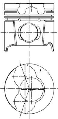 Kolbenschmidt 99940600 - Поршень autosila-amz.com