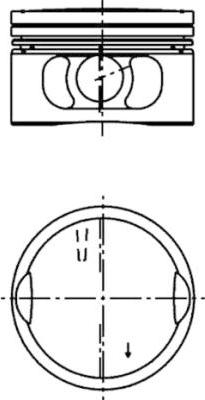 Kolbenschmidt 99942620 - Поршень autosila-amz.com