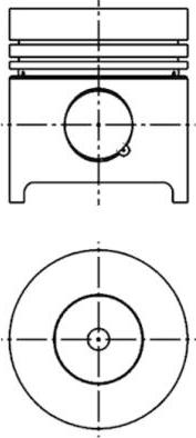 Kolbenschmidt 99567600 - Поршень autosila-amz.com