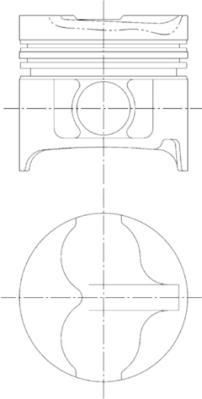 Kolbenschmidt 94807600 - Поршень autosila-amz.com