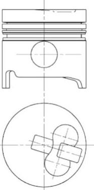 Kolbenschmidt 90739720 - Поршень autosila-amz.com