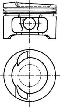 Kolbenschmidt 91033600 - Поршень autosila-amz.com