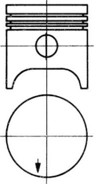 Kolbenschmidt 91315700 - Поршень autosila-amz.com