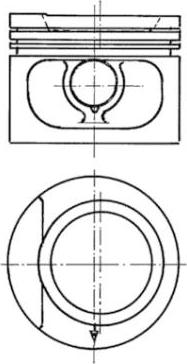 Kolbenschmidt 93876600 - Поршень autosila-amz.com