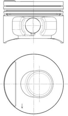 Kolbenschmidt 97537600 - Поршень autosila-amz.com