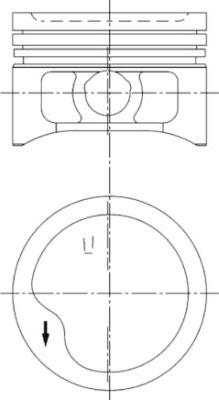 Kolbenschmidt 97286600 - Поршень autosila-amz.com