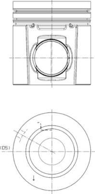 Kolbenschmidt 40496600 - Поршень autosila-amz.com