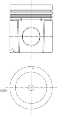 Kolbenschmidt 40473600 - Поршень autosila-amz.com